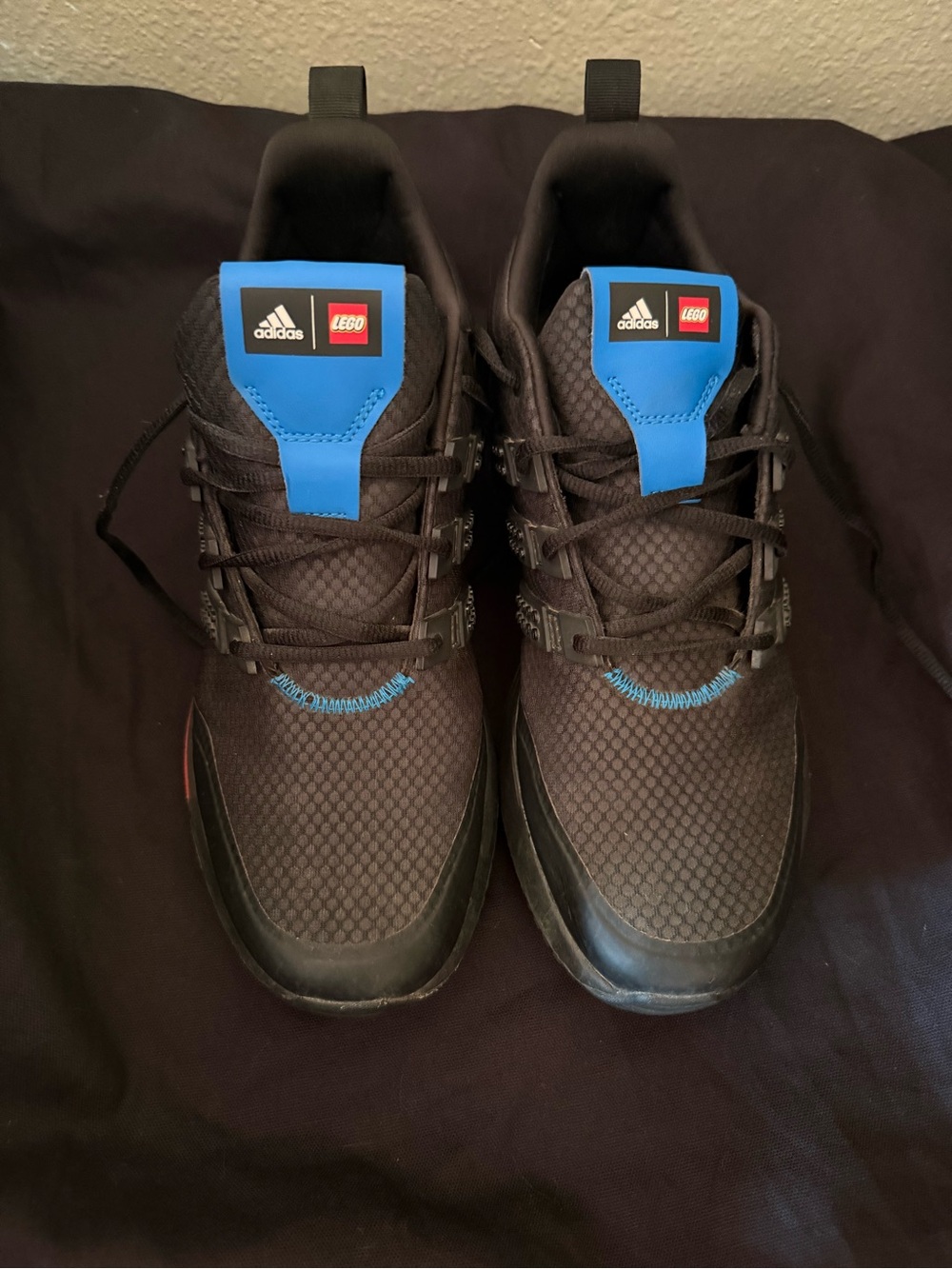 LEGO x adidas Racer TR21 Black Red Blue Mens Size 9 Womens Size 11 | Pre-Owned